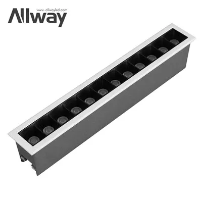 Lámpara lineal de 12 luces LED de 20 vatios